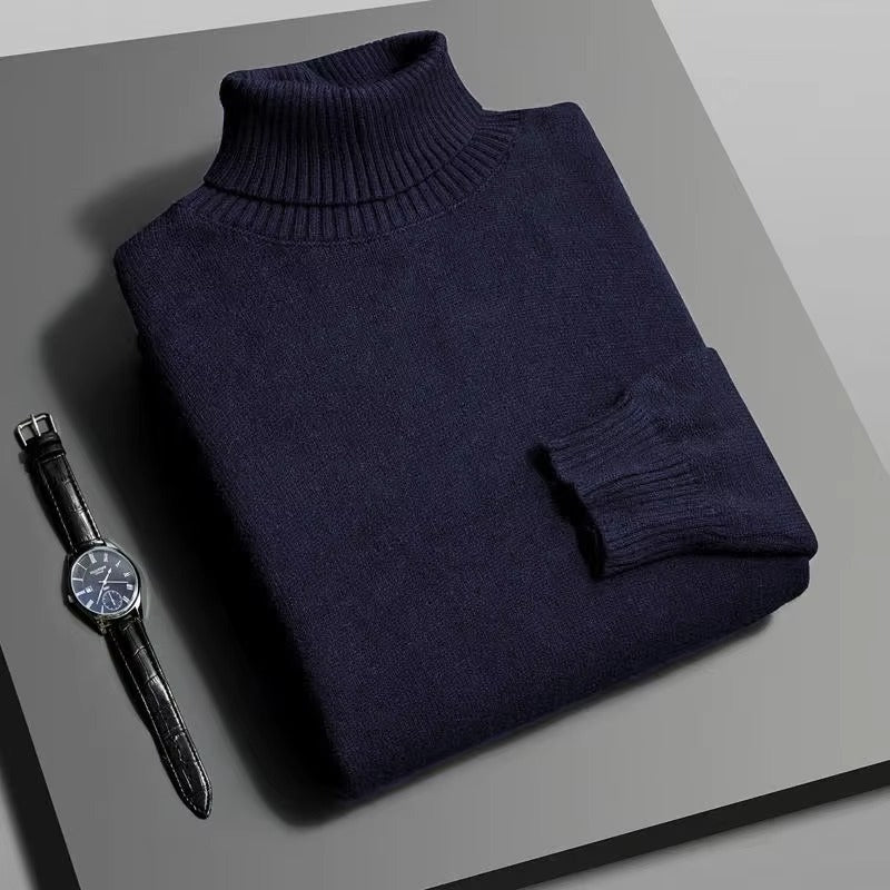 Women’s Turtle Neck Highneck blue color– Elegant & Cozy Winter Wear