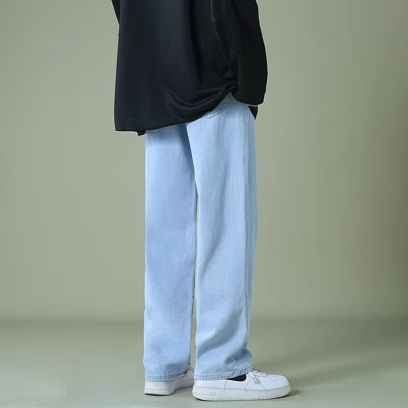 Baggy Jeans for Men & Women | SKY BLUE COLOR| Relaxed Fit Denim PantS