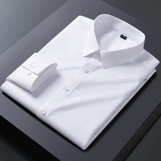Men’s White Slim Fit Dress Shirt | Formal & Casual Wear