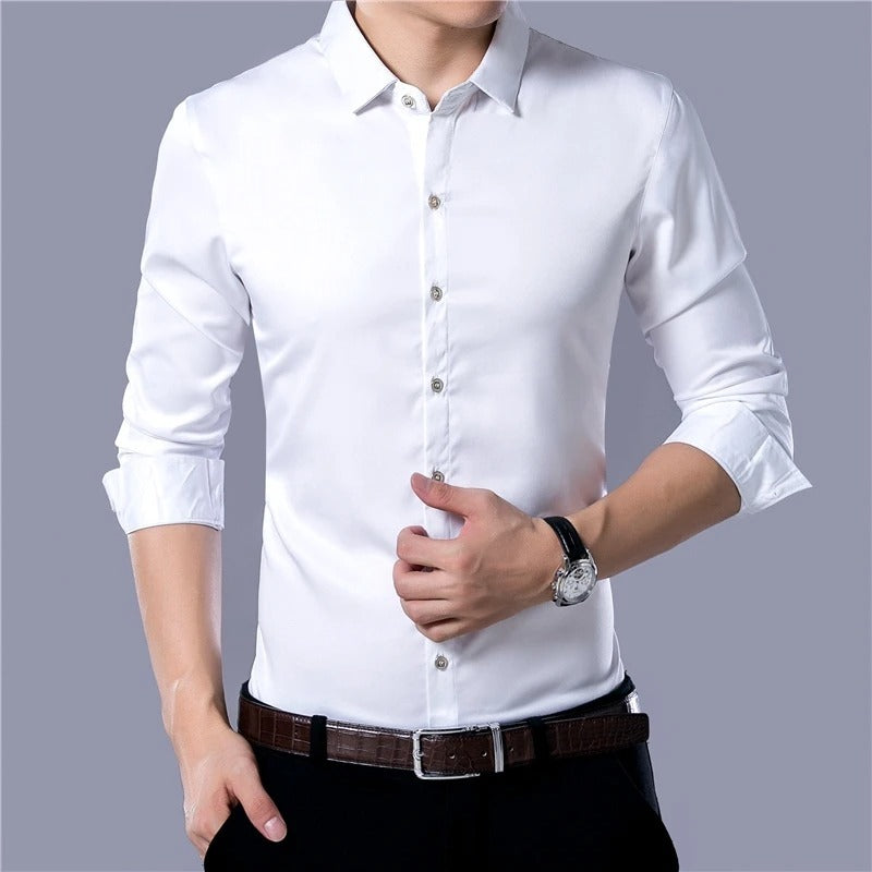 Men’s White Casual Shirt – Classic Everyday Style