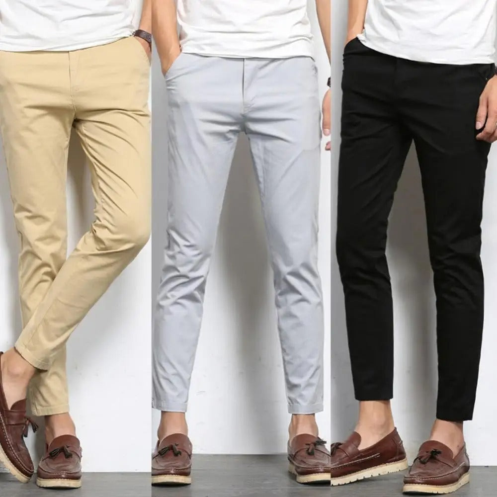 Beautiful Slim-Fit Cotton Jeans Pants in didderent colors for Boys Men Fashion for Regular and party wear