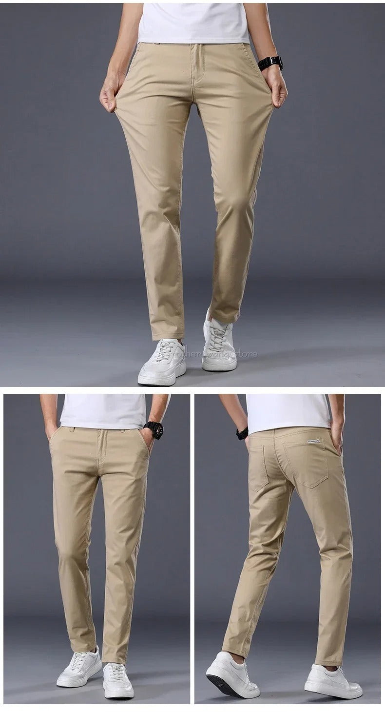 Men’s Stretchable Slim-Fit Cotton Jeans – Premium Quality Comfortable Pants