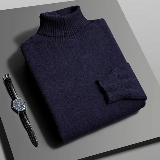 Women’s Turtle Neck Highneck  blue color– Elegant & Cozy Winter Wear