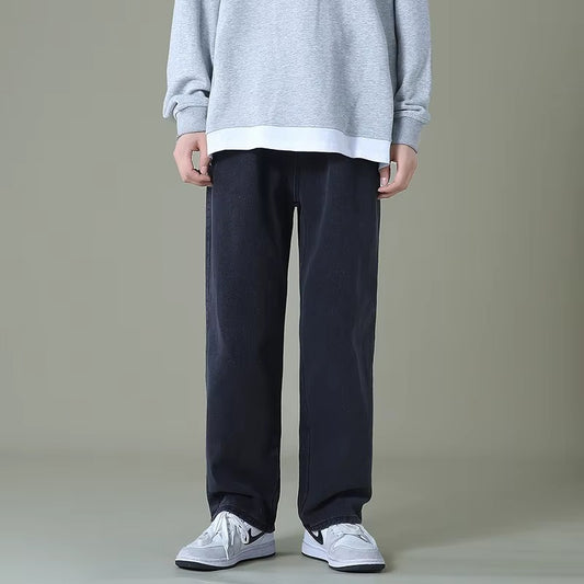 Trendy Baggy Jeans | Oversized & Wide Leg Denim for Everyday Style|color BLACK