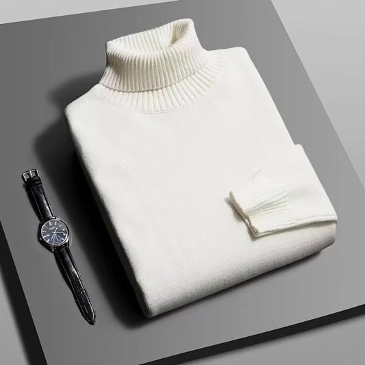 Women’s Turtle Neck Highneck  WHITE color– Elegant & Cozy Winter Wear