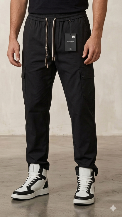 Men’s Cargo Trousers – Relaxed Fit with Utility Pockets