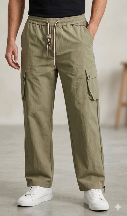 Men’s Cargo Trousers – Relaxed Fit with Utility Pockets