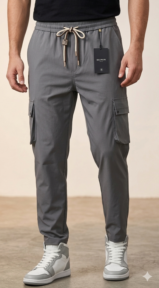 Men’s Cargo Trousers – Relaxed Fit with Utility Pockets