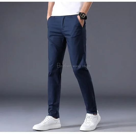 Men’s Stretchable Slim-Fit Cotton Jeans – Premium Quality Comfortable Pants
