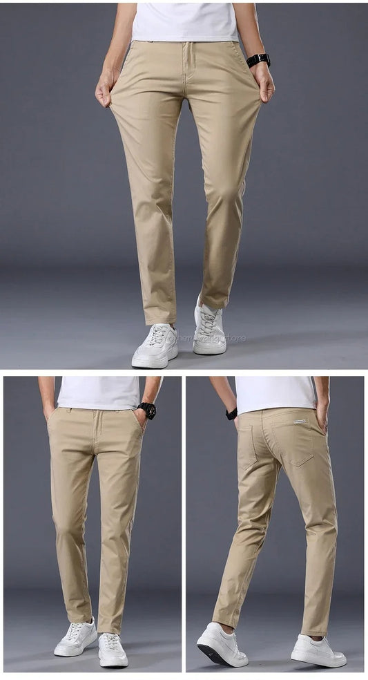 Men’s Stretchable Slim-Fit Cotton Jeans – Premium Quality Comfortable Pants