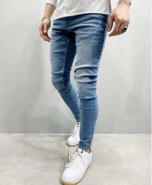 Men's Stretchable Cross-Border Jeans – Stylish & Comfortable Fit