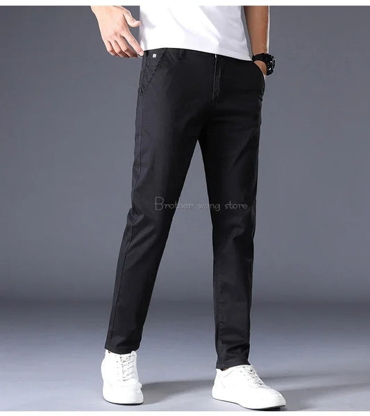 Men’s Stretchable Slim-Fit Cotton Jeans – Premium Quality Comfortable Pants