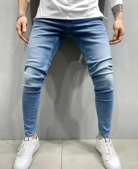 Men's Stretchable Cross-Border Jeans – Stylish & Comfortable Fit