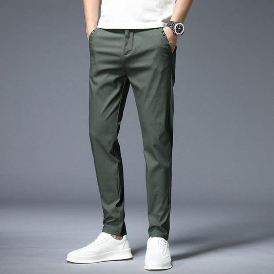 Beautiful Slim-Fit Cotton Jeans Pant in green Color for Boys Men Fashion for Regular and party wear